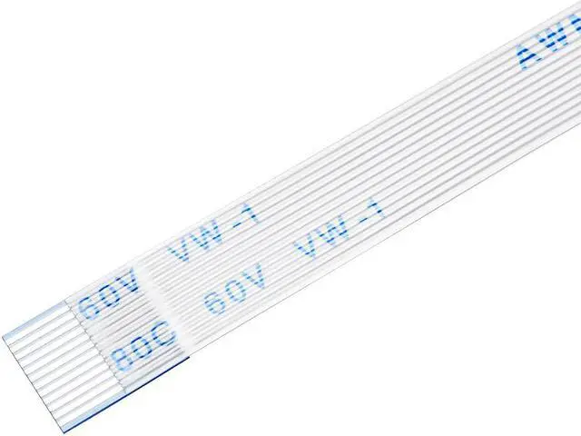 Alt view image 4 of 4 - Flexible Flat Cable, 12 Pins 0.5mm Pitch 150mm FPC FFC Flexible Ribbon Cable for LCD TV Car Audio DVD Player Laptop 10Pcs (B Type)