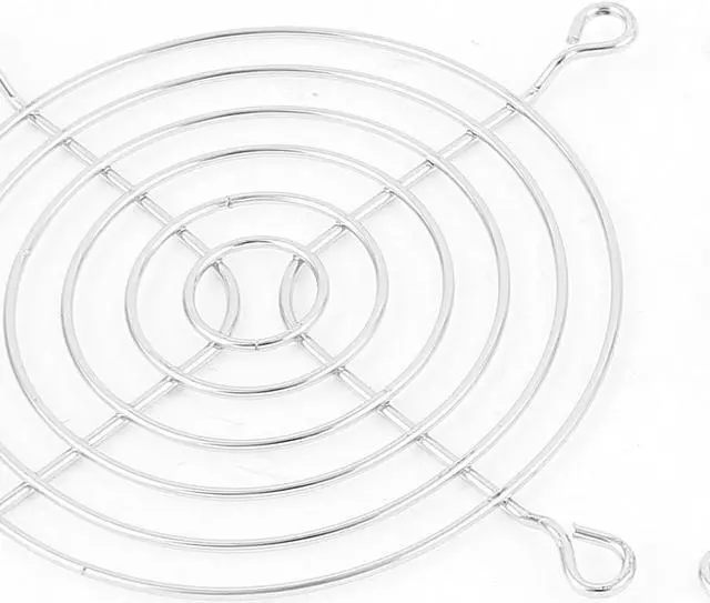 Alt view image 2 of 2 - Unique Bargains 15 Pcs Metal Wire Finger Guard Protect Grill for 90mm Computer PC Cooling Fan