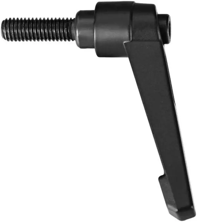 Alt view image 2 of 4 - M8 x 25mm Handle Adjustable Clamping Lever Thread Push Button Ratchet Male Threaded Stud 3Pcs