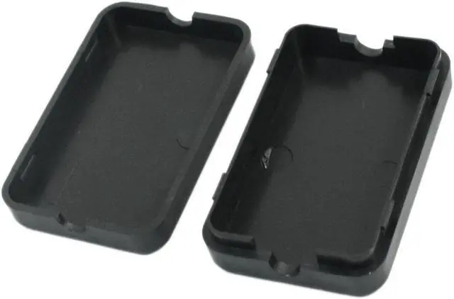 Alt view image 2 of 2 - 5pcs Black Plastic Project Power Protector Case Junction Box 55x35x15mm