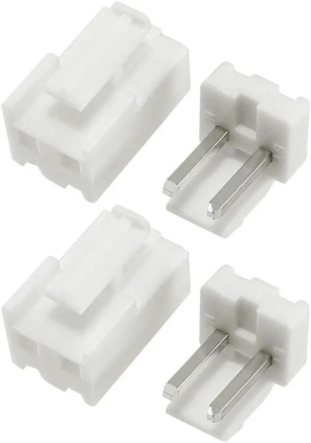 Main image of 50 Pairs 3.96mm Pitch 2P XH3.96-2P Connector Pin Header + Housing