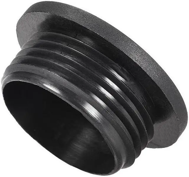 Alt view image 3 of 3 - G3/4 Nylon Male Threaded Cable Gland Screw End Cap Cover Black