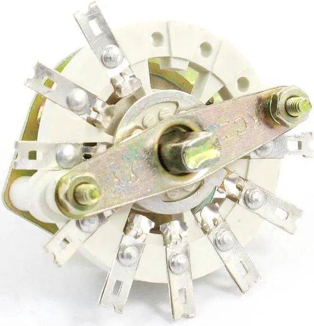 Alt view image 2 of 2 - TV Radio Band Channel Rotary Switch Selector 1P8T 1 Pole 8 Position