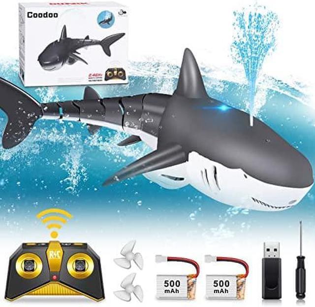 New Upgraded Remote Control Shark Toys Pool Toys Outdoor Toys for Kids Age  8-12 5