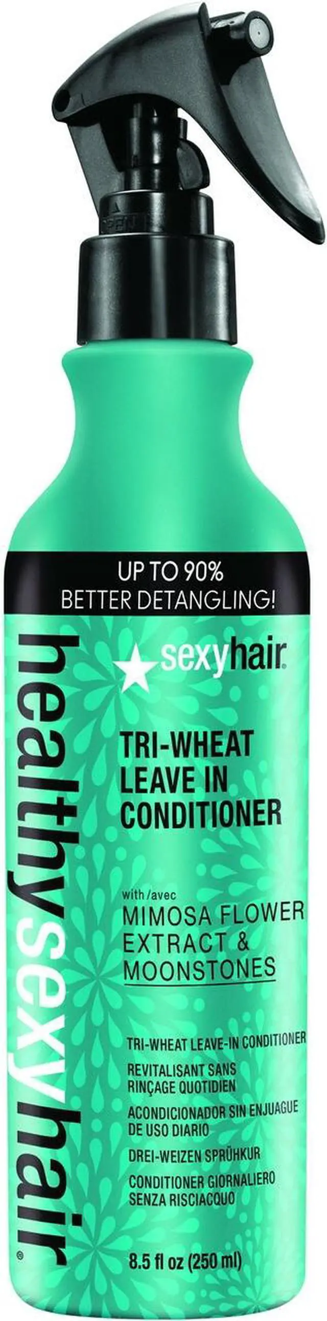 Alt view image 17 of 17 - Healthy Sexy Hair Tri-Wheat Leave In Conditioner Sexy Hair Hair Spray for Unisex 8.5 oz