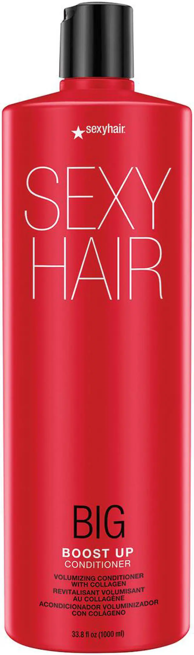 Alt view image 9 of 9 - Sexy Hair Concepts Big Boost Up Volumizing Conditioner with Collagen 33.8oz