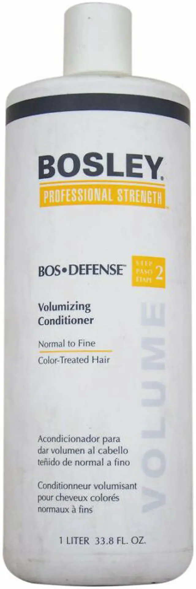 Alt view image 7 of 7 - Bos-Defense Volumizing Conditioner for Normal To Fine Color-Treated Hair - 33.8 oz Conditioner