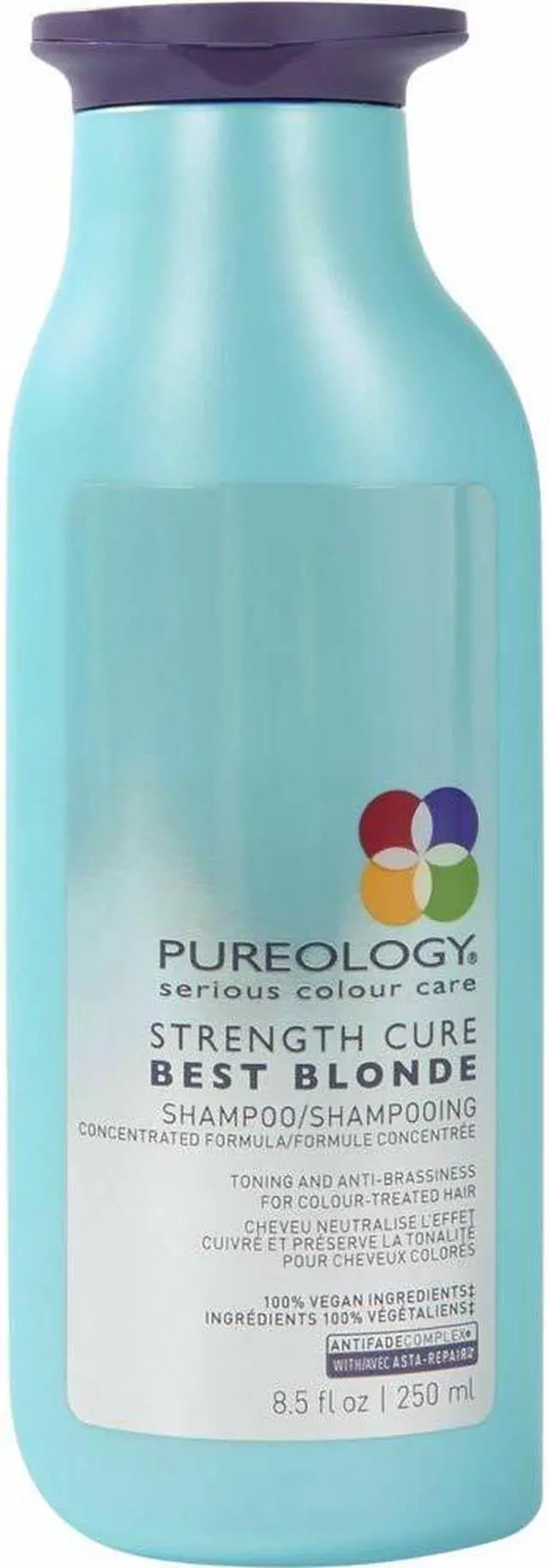 Alt view image 5 of 6 - Pureology Strength Cure Best Blonde Purple Shampoo 8.5 oz