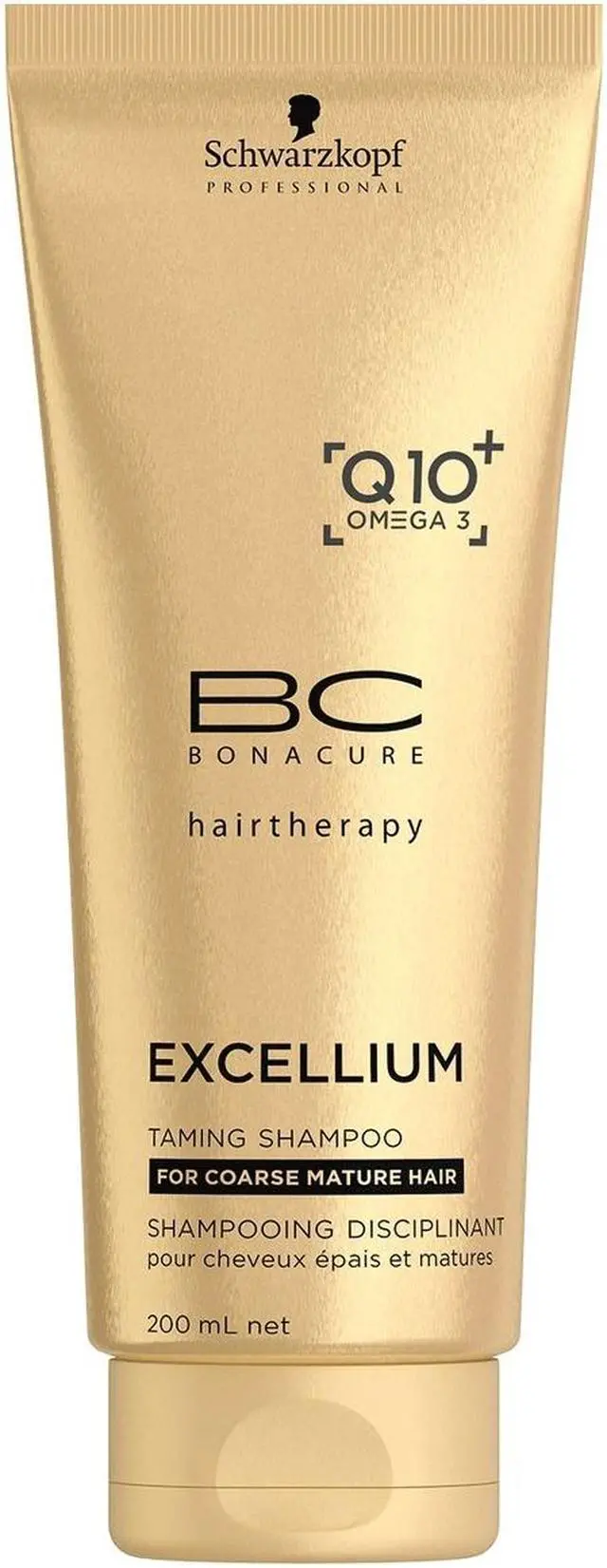Alt view image 4 of 4 - Schwarzkopf - BC Excellium Q10+ Omega 3 Taming Shampoo (For Coarse Mature Hair) 200ml/6.8oz