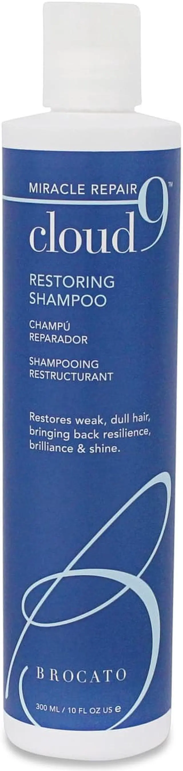 Alt view image 2 of 2 - brocato cloud 9 restoring shampoo by beautopia hair: miracle repair moisturizing & revitalizing shampoo  10 oz