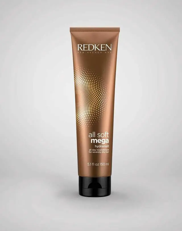 Alt view image 4 of 14 - Redken All Soft Mega Hydramelt Leave-In Treatment 5.1 oz