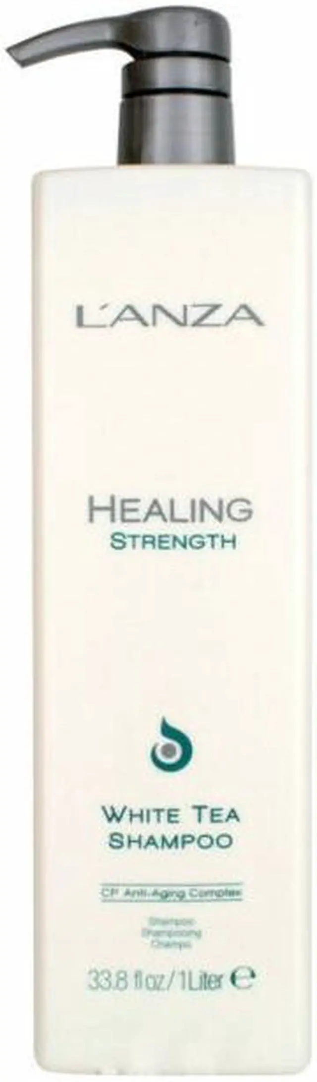 Alt view image 2 of 4 - l'anza healing strength white tea shampoo, 33.8 oz.