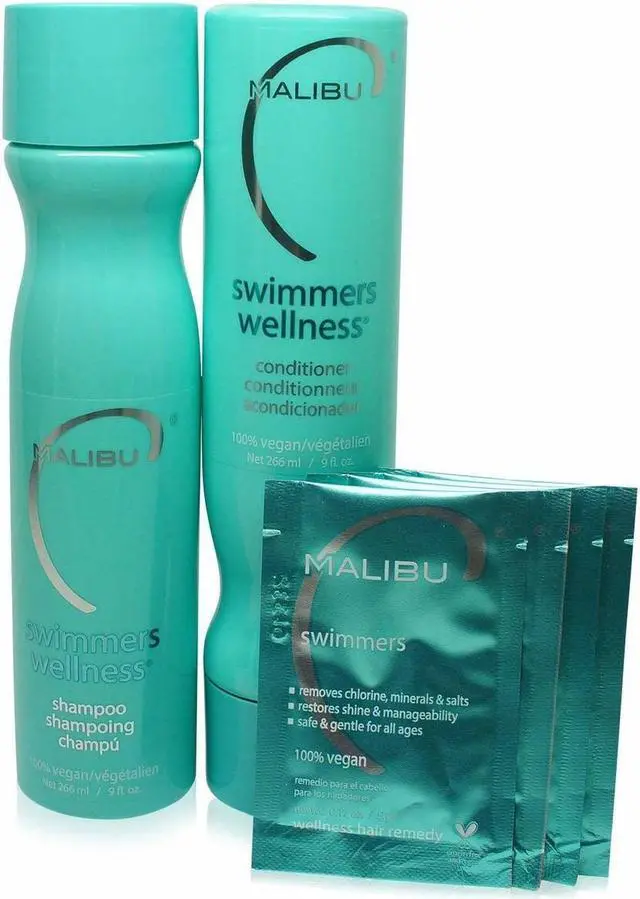 Alt view image 2 of 2 - Malibu C Swimmers Wellness System Kit