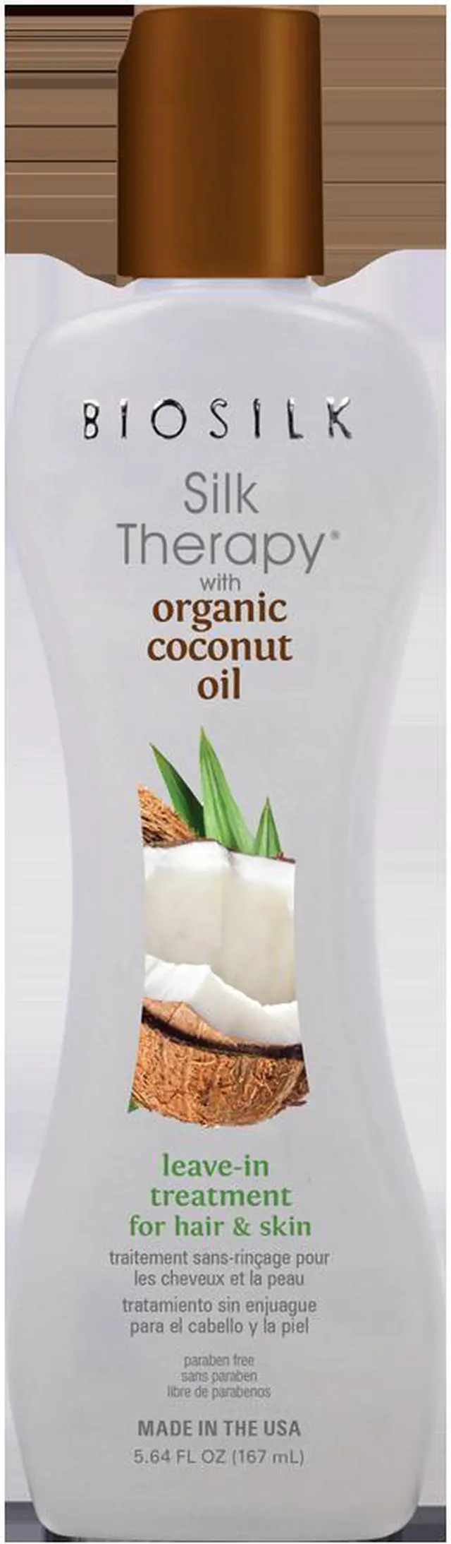 Main image of Farouk Biosilk Silk Therapy with Coconut Oil Leave-In Treatment 5.64oz
