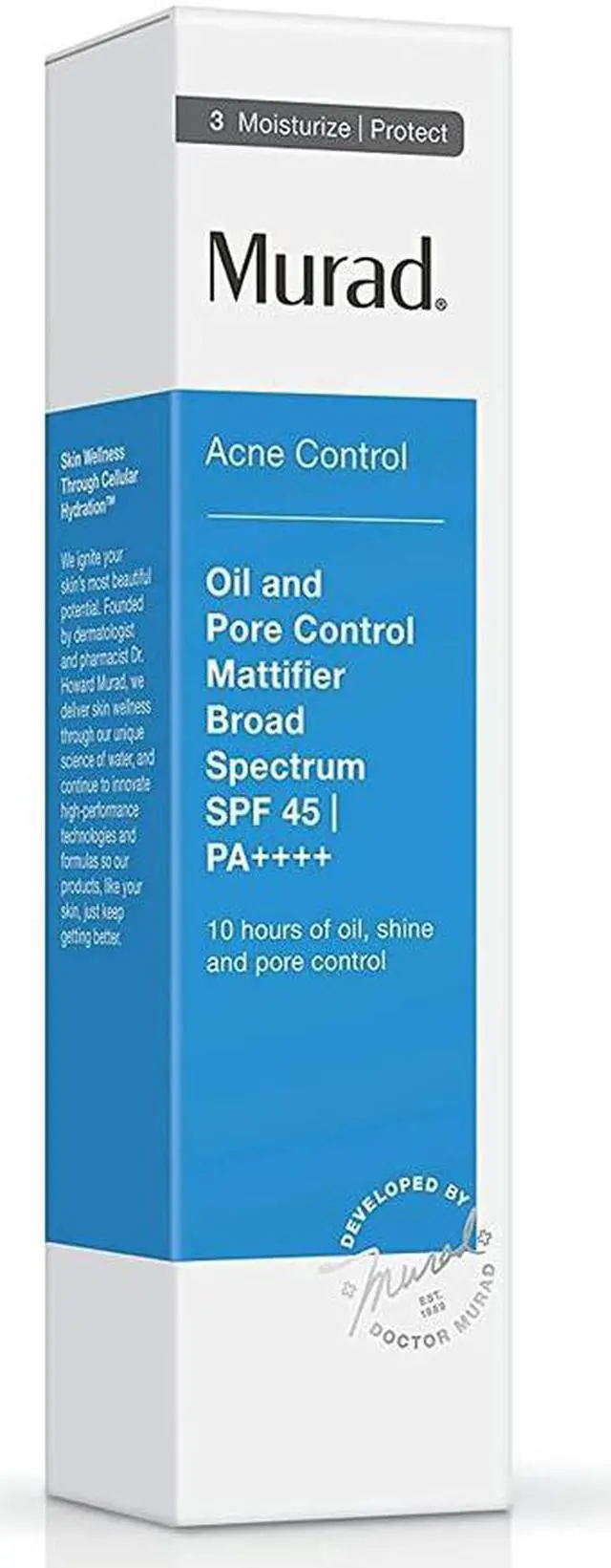 Alt view image 3 of 3 - murad oil and pore control mattifier broad spectrum spf 45 | pa++++