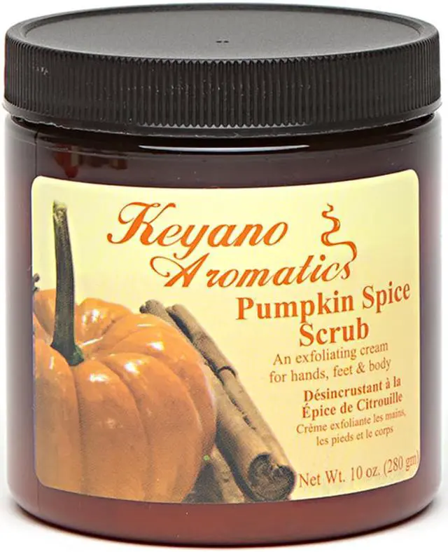 Main image of Keyano Aromatics Pumpkin Spice Body Scrub 10 oz.