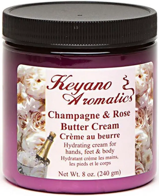 Main image of Keyano Aromatics Champagne & Rose Butter Cream 8 oz.