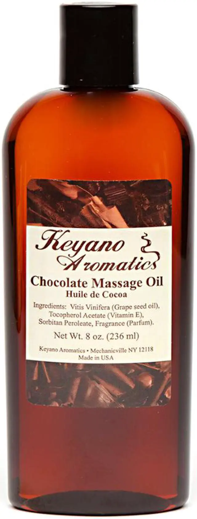Main image of Keyano Aromatics Chocolate Massage Oil 8 oz.