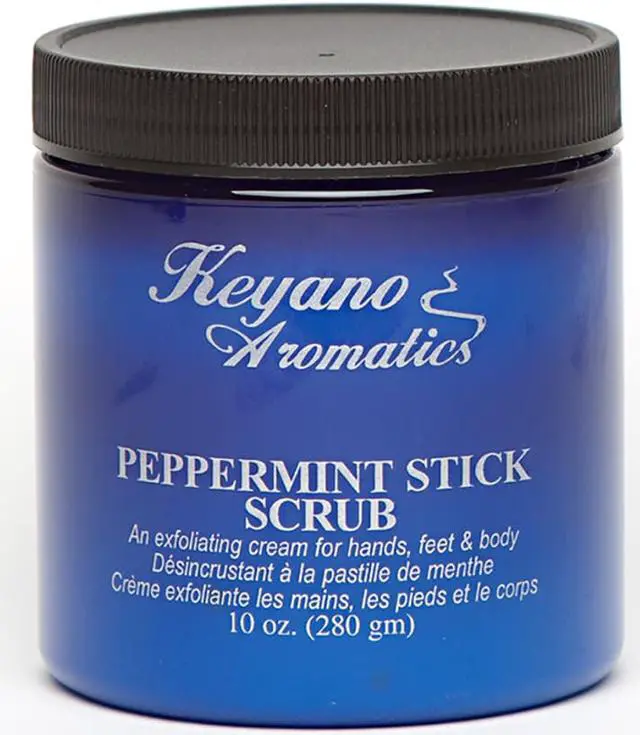 Main image of Keyano Aromatics Peppermint Stick Body Scrub 10 oz.