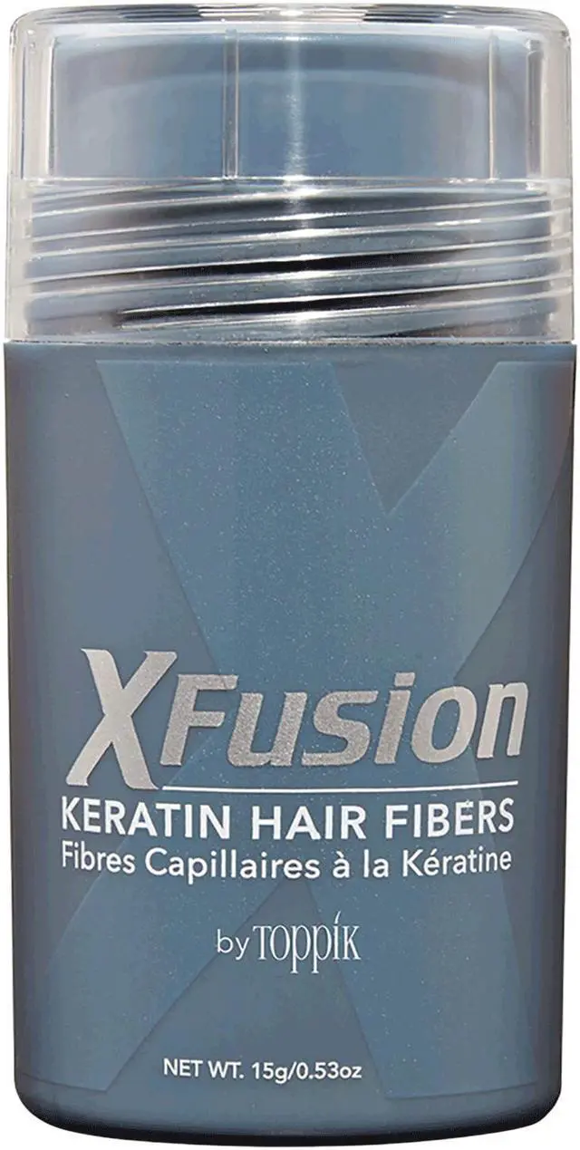 Main image of XFusion Keratin Hair Fibers - Black 15 Grams