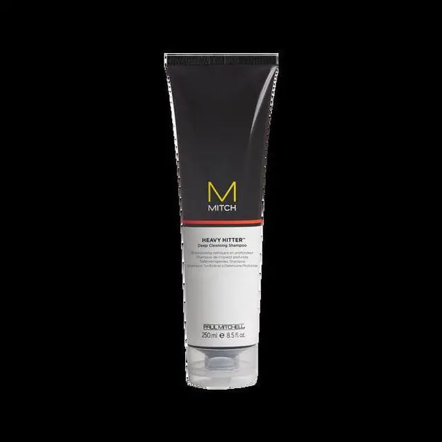 Alt view image 7 of 7 - Mitch Heavy Hitter Deep Cleansing Shampoo by Paul Mitchell for Men - 8.5 oz Shampoo