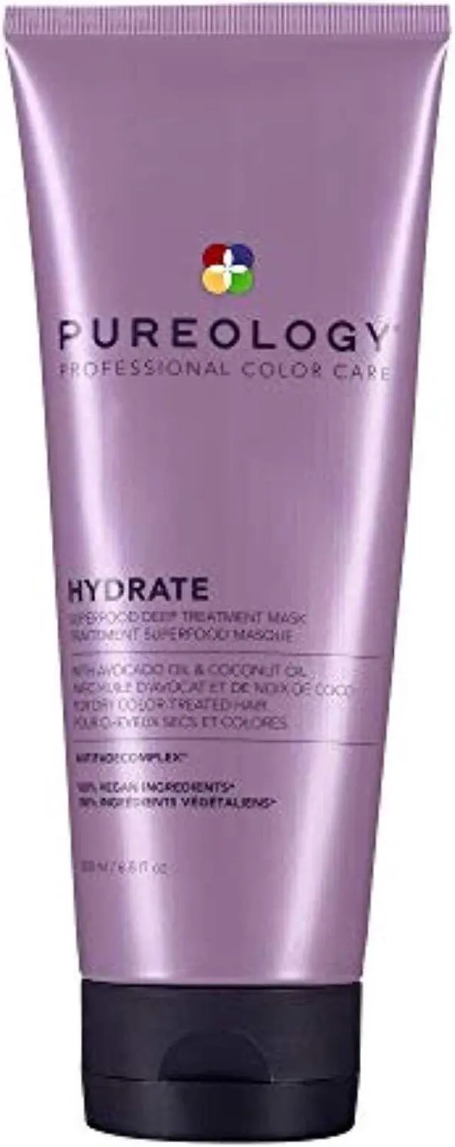 Alt view image 2 of 3 - pureology | hydrate superfood treatment hair mask | for dry, color treated hair | siliconefree | vegan | 6.0 oz.
