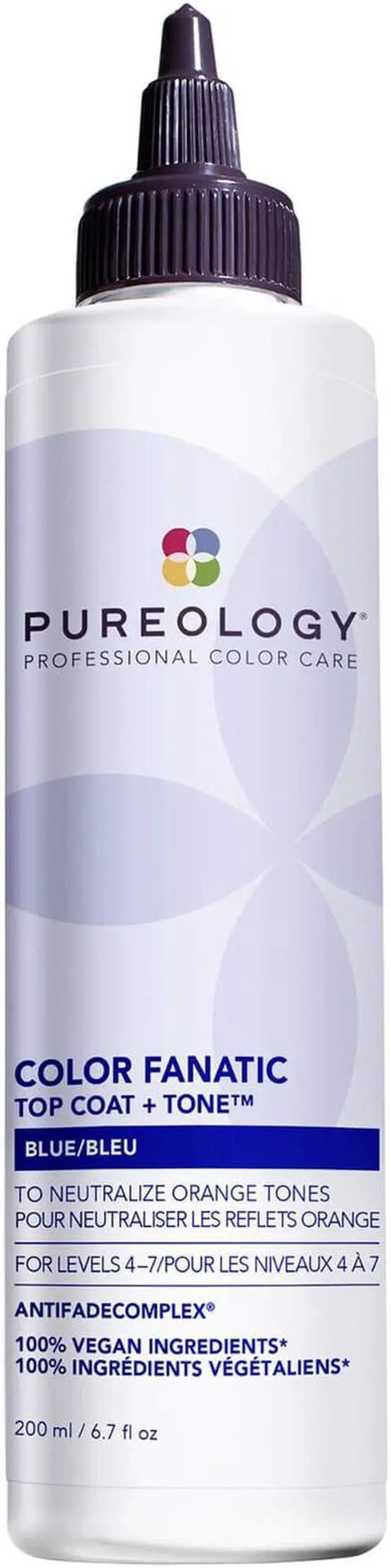 Main image of Pureology Color Fanatic Top Coat + Tone Blue 6.7oz