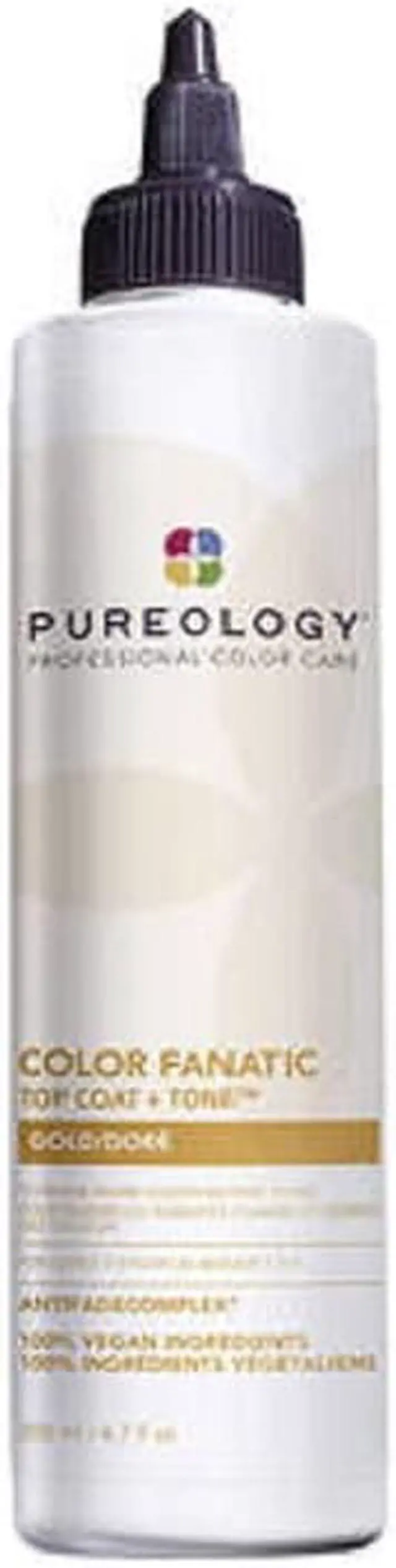Main image of Pureology Color Fanatic Top Coat + Tone Gold 6.7oz