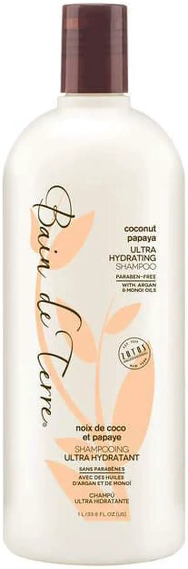 Alt view image 2 of 2 - Bain De Terre Coconut Papaya Ultra Hydrating Shampoo Liter