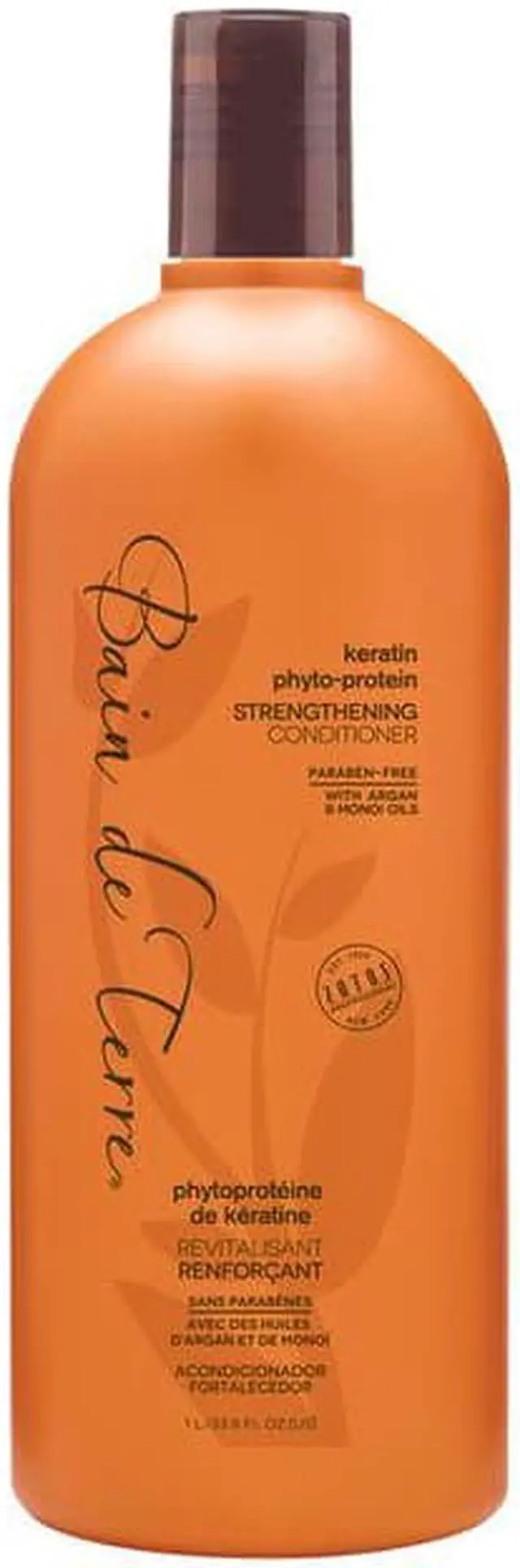 Alt view image 3 of 3 - Bain De Terre Keratin Phyto-Protein Conditioner Liter