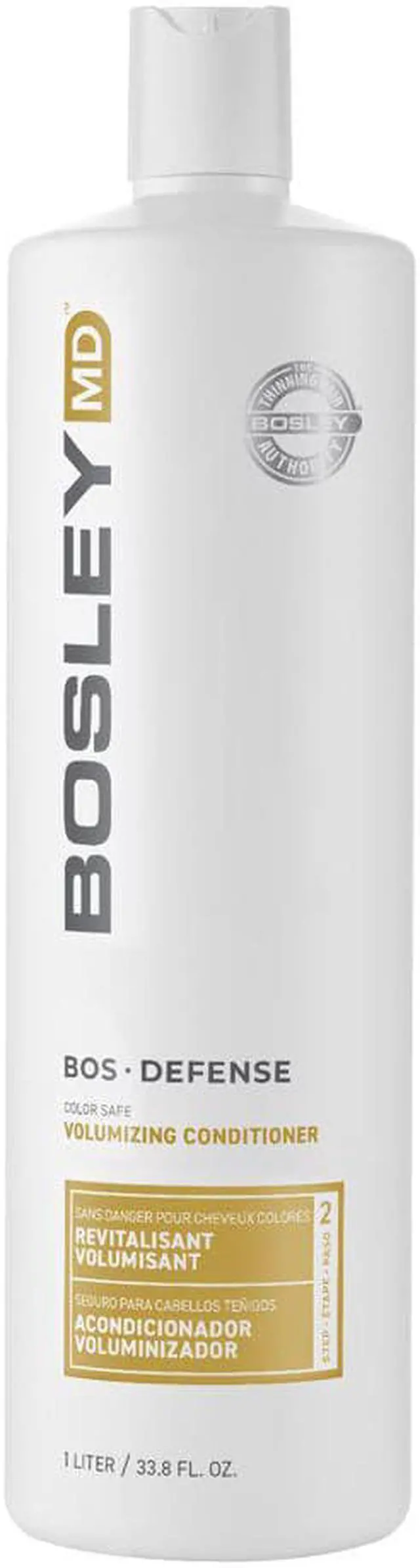 Alt view image 3 of 7 - Bos-Defense Volumizing Conditioner for Normal To Fine Color-Treated Hair - 33.8 oz Conditioner