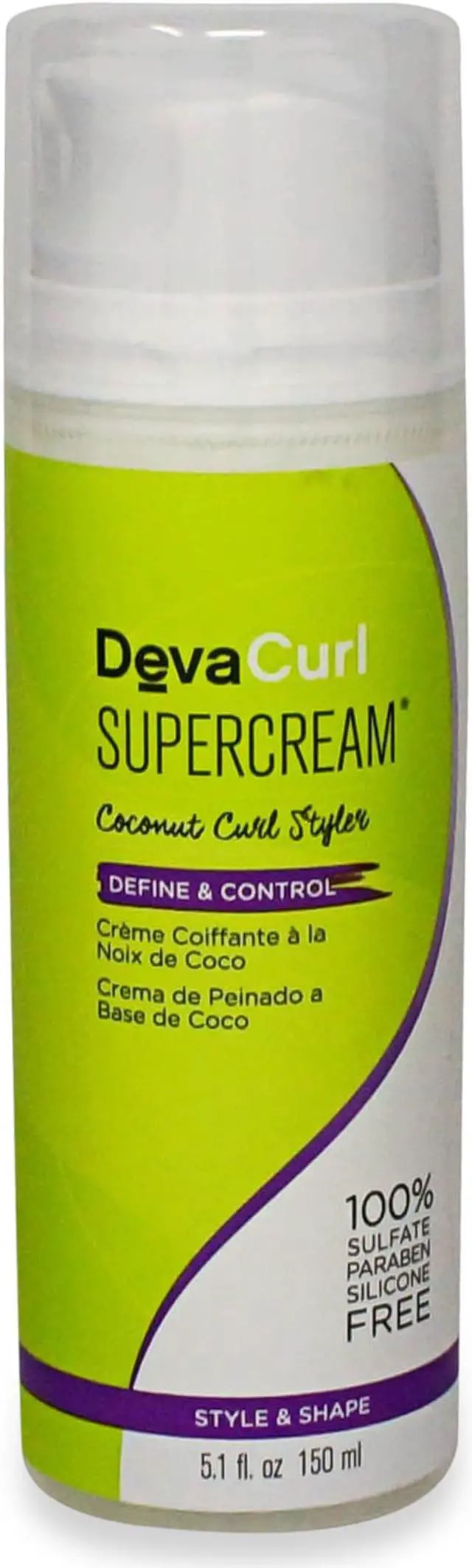 Main image of DevaCurl SuperCream Coconut Curl Styler 5.1 oz