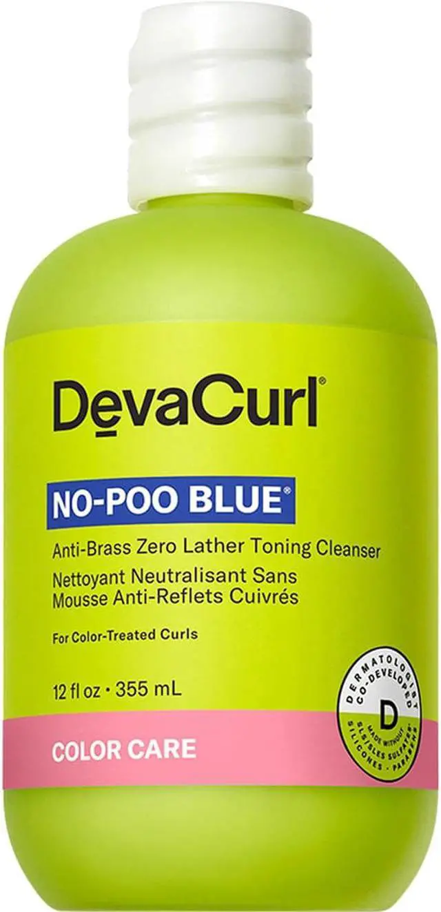 Main image of DevaCurl No-Poo Blue 12 oz