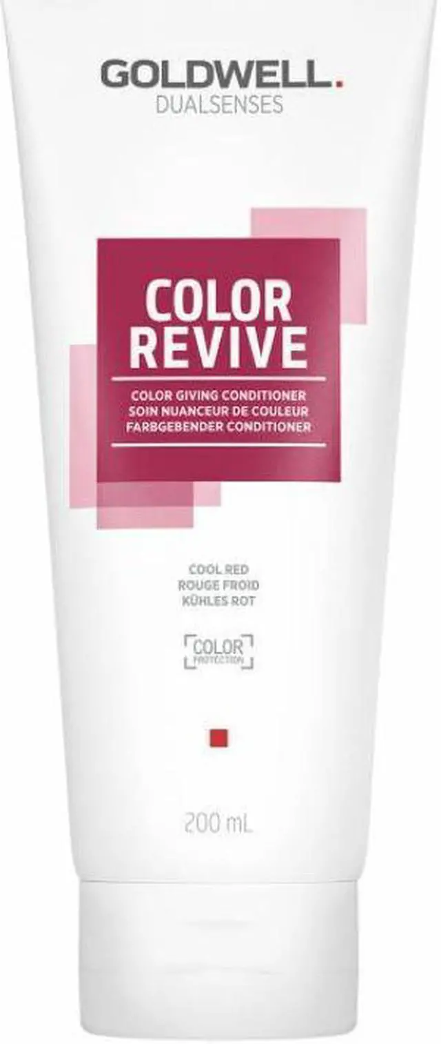 Main image of Goldwell Dualsenses Color Revive Cool Red Conditioner 6.7oz