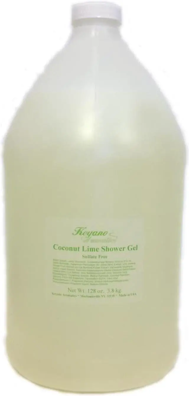 Main image of Keyano Aromatics Coconut Lime Shower Gel Gallon