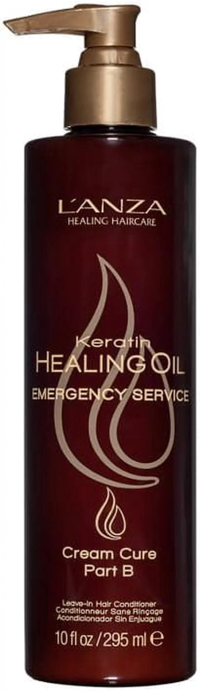 Main image of Lanza Keratin Healing Oil Emergency Service Cream Cure - Part B -10 oz.