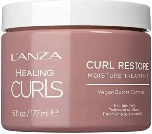 Main image of Lanza Healing Curls Curl Restore Moisture Treatment 6oz