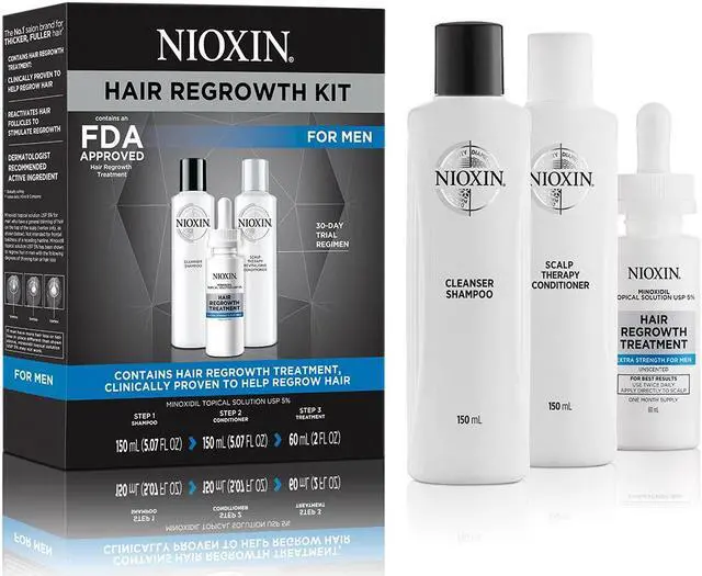 Main image of Men's Hair Regrowth Minoxidil Kit