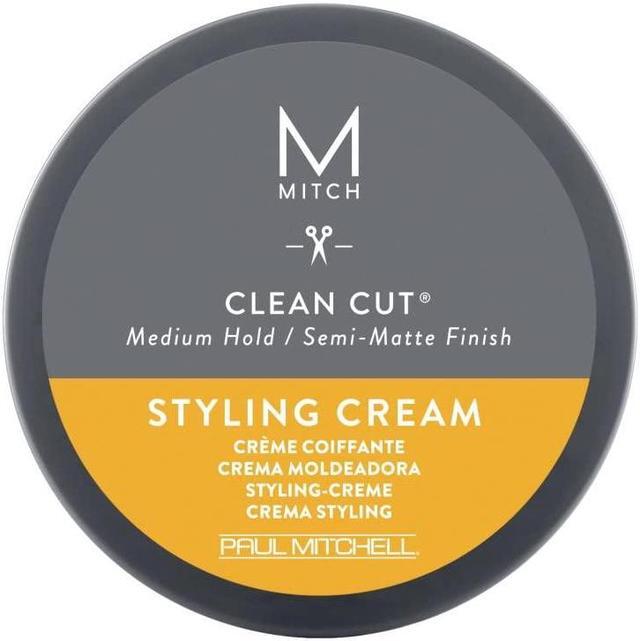 Alt view image 6 of 6 - Paul Mitchell Mitch Clean Cut Medium Hold Semi-Matte Styling Cream for Men 3 oz