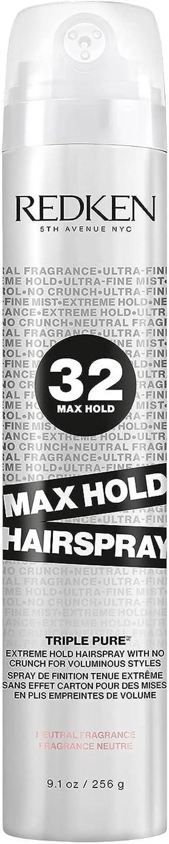 Main image of Redken Max Hold Neutral Fragrance Hairspray 9.1oz