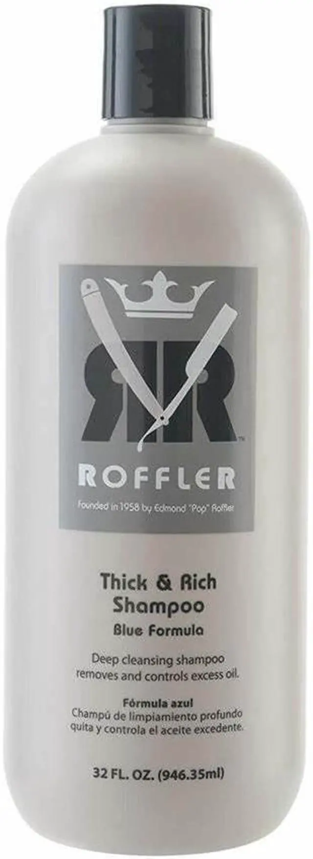 Main image of Roffler Thick & Rich Shampoo - Blue Formula - Liter