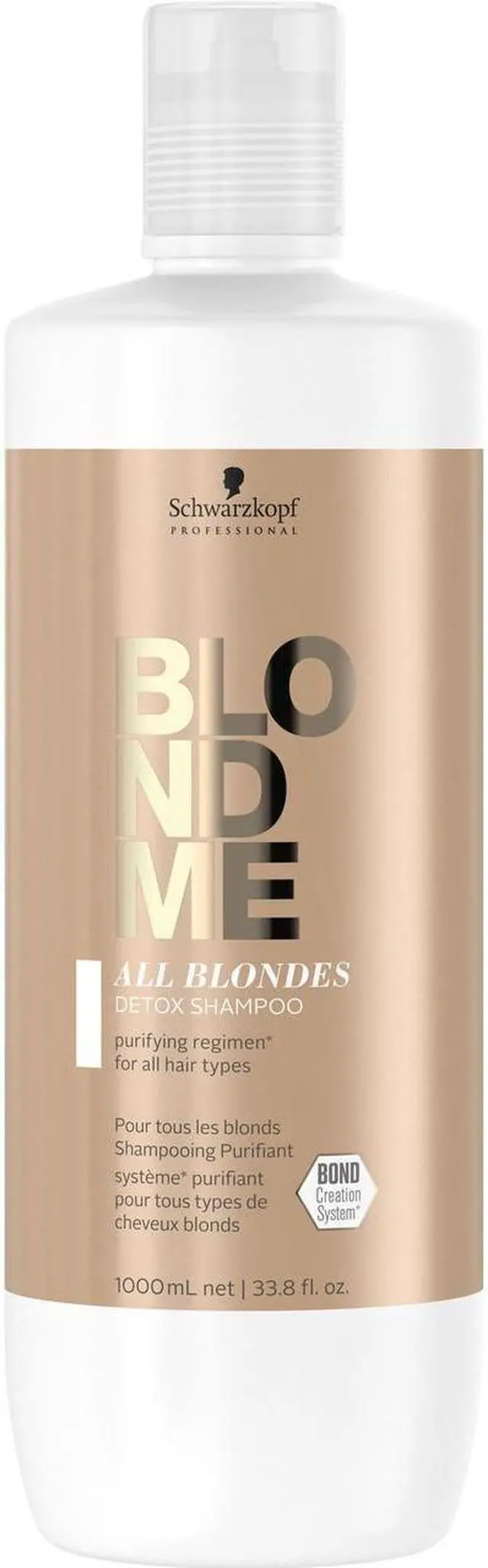Main image of Schwarzkopf BlondMe Detox Shampoo For All Blondes 33.8oz