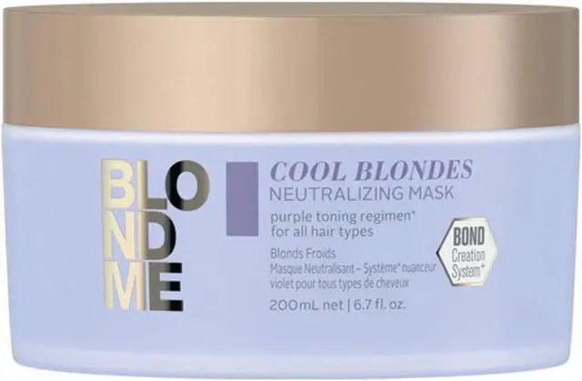 Main image of Schwarzkopf Blondme Neutralizing Mask For Cool Blondes 6.7oz