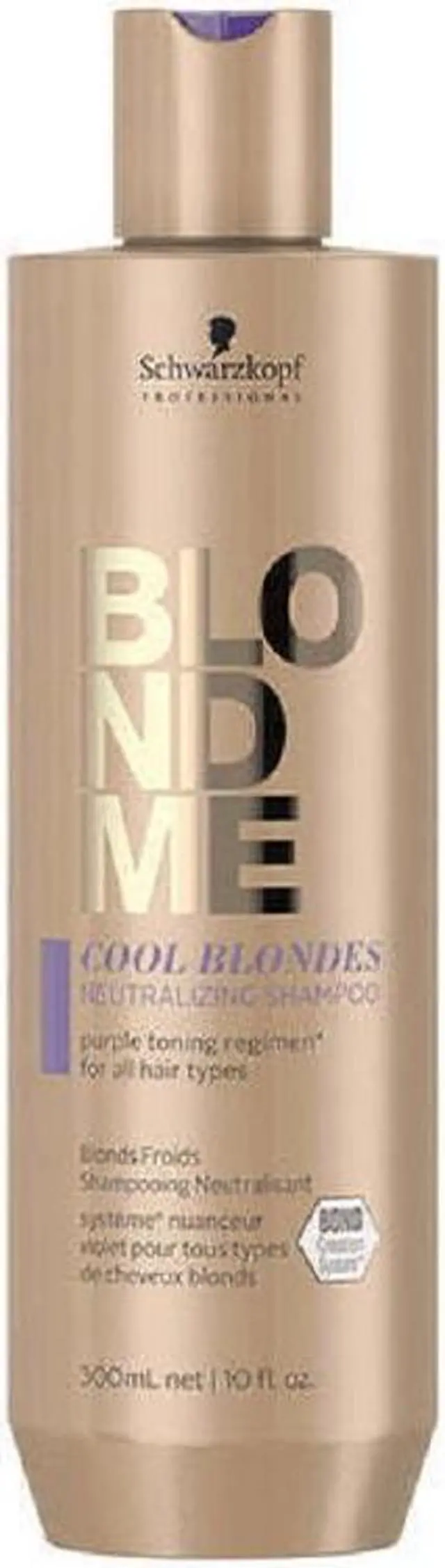 Main image of Schwarzkopf BlondMe Neutralizing Shampoo For Cool Blondes 10.1oz