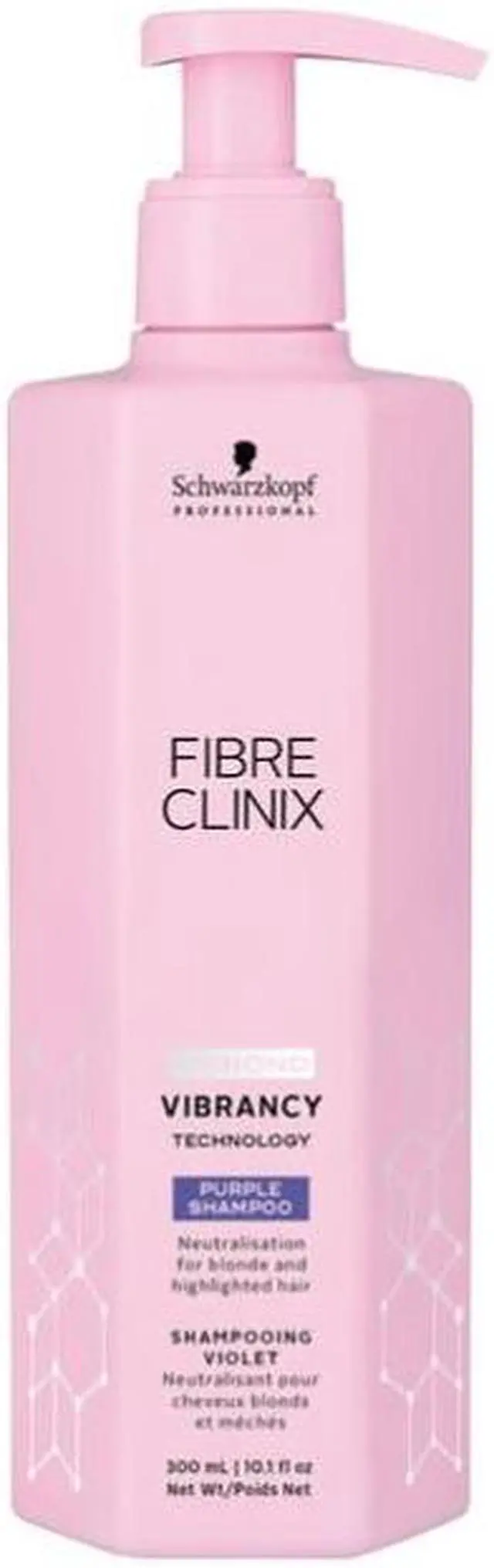 Main image of Schwarzkopf Fibre Clinix Vibrancy Purple Shampoo 10.1oz