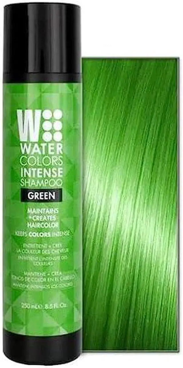 Main image of Tressa Watercolors Intense Shampoo 8.5 oz - GREEN