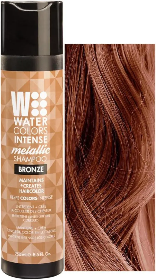 Main image of Tressa Watercolors Intense Shampoo 8.5 oz - BRONZE