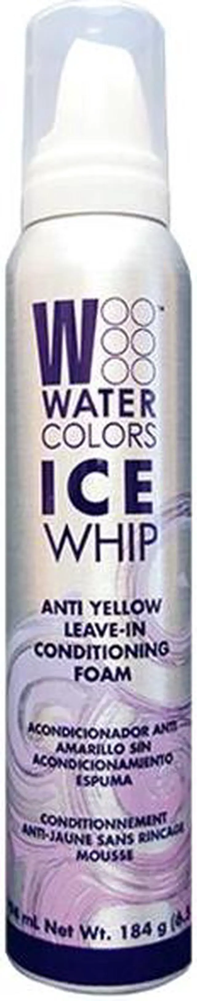 Main image of Tressa Watercolors Ice Whip Anti Yellow Leave-In Conditioning Foam 6.5oz