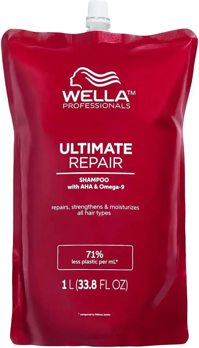 Main image of Wella Professionals Ultimate Repair Shampoo Refill 33.8oz