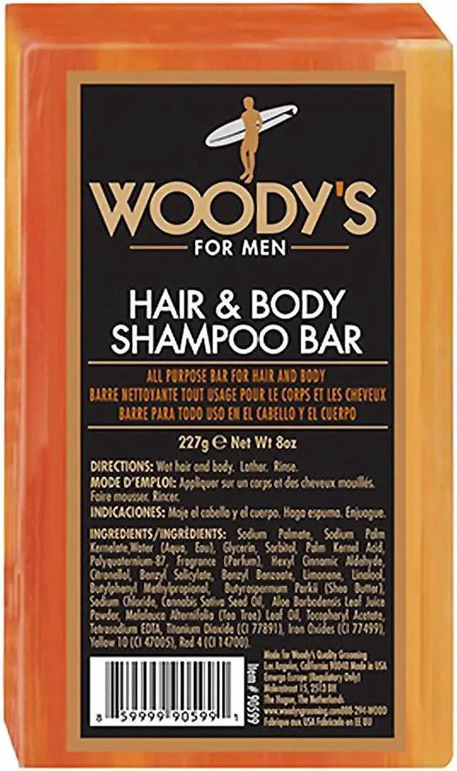 Main image of Woody's Hair & Body Shampoo Bar 8oz